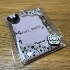 新品　トレカ ケース デコ トレカキーホルダー レジン　推し活