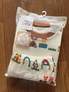 UNIQLO ディズニーパジャマ 110cm オフホワイト