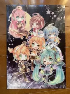 新品 激レア　初音ミク クリアファイル リン レン ルカ MEIKO KAITO