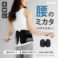 アルインコ 腰のミカタ ウエストガードベルト EXG301S 腰サポート 美品