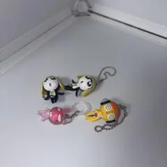 ᴗ*ᴗ様 ケロロ軍曹 フィギュアストラップ 4体セット