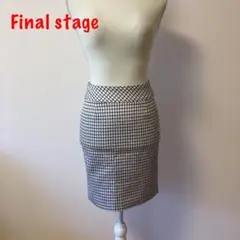 美品　Final stage モノクロタイトスカートのサムネイル