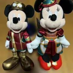 ディズニーシー　ホライズンベイ ぬいぐるみバッジ　ミッキー　ミニー