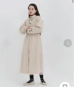 tina:jojun 3WAYロングコート アイボリー 値下げ