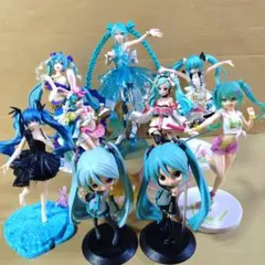 初音ミク プライズフィギュア　まとめ売り　7体 初音ミク プライズフィギュア 7体まとめ売り - メルカリ