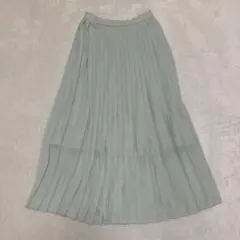 【美品】UNIQLO ロング プリーツスカート　S