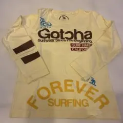 Gotcha クリーム色 長袖Tシャツ 120㎝