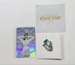 TWICE ミナ ピンバッジ トレカセット TT ホロ