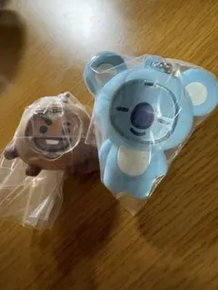 bt21 フォトフレームマスコット　KOYA SHOOKY2体セット