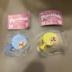 monchhichi フロッキー 前髪クリップ 2点セット