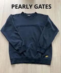 PEARLY GATES ネイビー トレーナー
