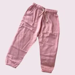 麻風ロングパンツ　120cm 現品限り