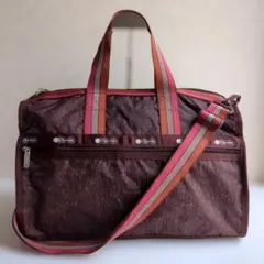 ポーチ付　【美品】　LeSportsac ミディアムウィークエンダー　レスポ