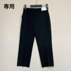 【未使用品】UNIQLO 黒 EZYアンクルパンツ（２ＷＡＹストレッチ） S