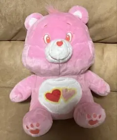 Care Bears ピンクぬいぐるみ　約４０センチ
