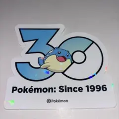 ポケモン 30周年 ミズゴロウ ステッカー 韓国限定 - メルカリ