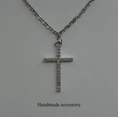 Last Fairy Tale 30sヴィンテージ クロス 十字架 ネック キラキラ十字架クロスネックレスY2Kフェアリーグランジウィッシュコア