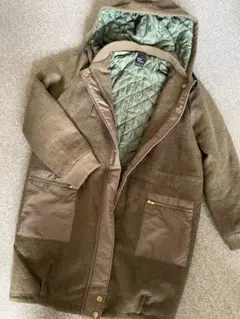 カーキ モッズコート