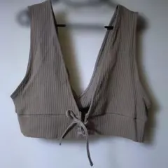 GU　ブイネック　ビスチェ