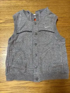 Nike フード付きベスト グレー