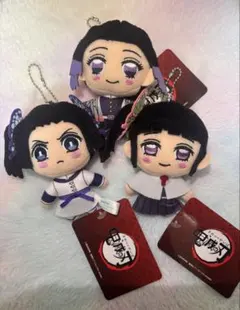 鬼滅の刃 キーチェーンマスコット vol.7 胡蝶しのぶ胡蝶カナエ栗花落カナヲ