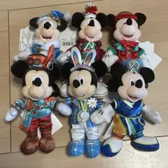 【9月末日削除】ディズニー ぬいぐるみバッジ 6点
