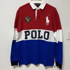POLO RALPH LAUREN ラガーシャツ　sizeL ビッグポニー