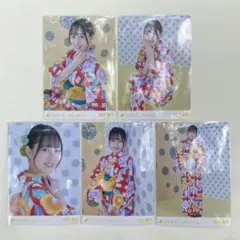 乃木坂46 向井葉月 浴衣 2022 生写真  5種コンプ 大阪