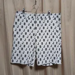 新品 ジャックバニー ストレッチツイルプリント ショートパンツ(6)LL