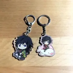 鬼滅の刃　富岡義勇　アクキー　2点セット