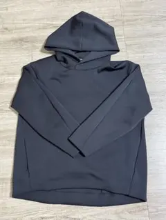 emmi ブラックフード付きパーカー