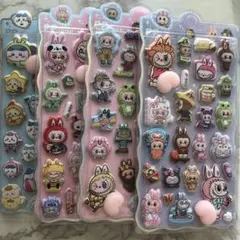 【新作4枚セット】　おしりシール　肉球シール　マシュマロシール