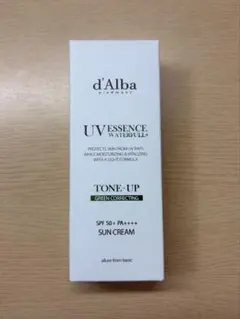 新品 d'Alba トーンアップ サンクリーム グリーン