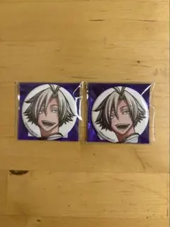 【メルカリ便発送】桃源暗鬼 桃宮唾切 缶バッジ 2点セット コミケ c107