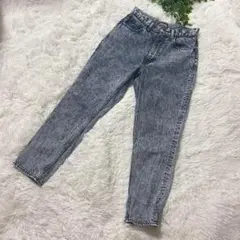 MOUSSY マウジー ヴィンテージ風 ケミカルウォッシュ デニムパンツ 26