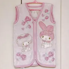 マイメロディ あったかスリーパー ピンク 35×50cm 着る毛布