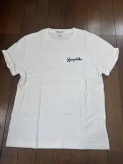 Gymphlex ホワイト刺繍ロゴTシャツのサムネイル
