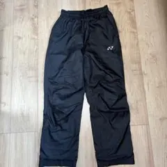 YONEX ブラック ウォームアップパンツ