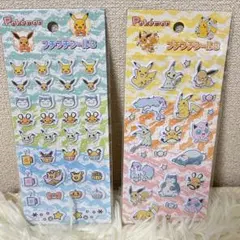 ポケモン プチプチシール 3 全2種