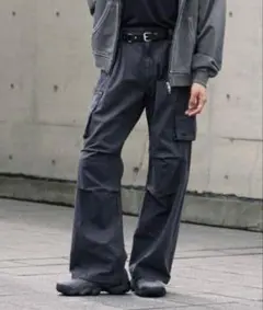 希少！美品！「WYM」ビンテージフェイテッドダックカーブドカーゴ