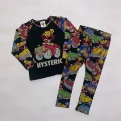 « 美品 » ヒステリックミニ 車 ミニちゃん セットアップ 黒 90