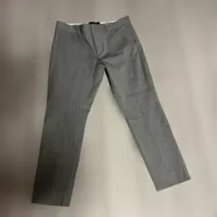 グレー スラックス