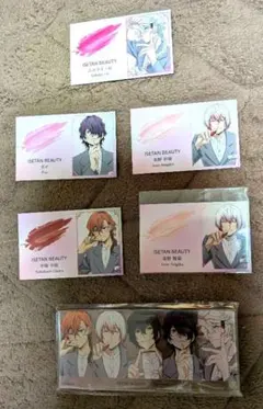 文豪ストレイドッグス ISETAN BEAUTY 名刺風カード アクスタ　計6点