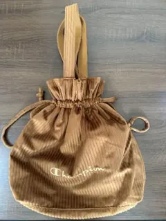 チャンピオン　コーデュロイ　バッグ　レディース