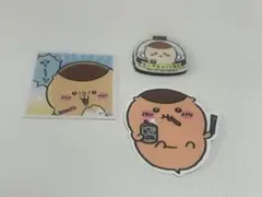 くりまんじゅう　ステッカー くら寿司コラボマグネット