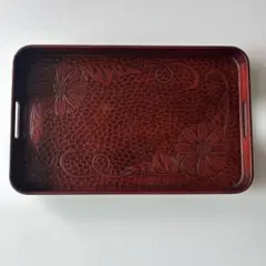 ランタイ漆器のお盆(箱入り) - メルカリ