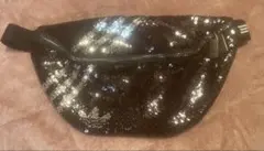 adidas スパンコール ボディバッグ