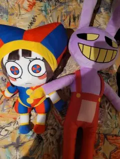 Gigo限定 アメイジングデジタルサーカス ポムニ ジャックス ぬいぐるみ