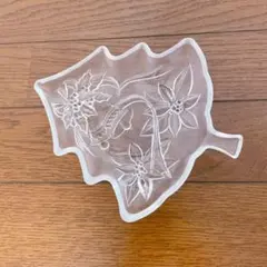 ガラス皿　クリスマスツリー型　2枚