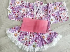 キッズ　浴衣　女の子　110